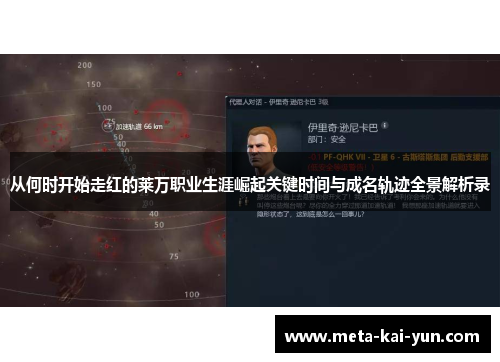 从何时开始走红的莱万职业生涯崛起关键时间与成名轨迹全景解析录 从何时开始走红的莱万职业生涯崛起关键时间与成名轨迹全景解析录